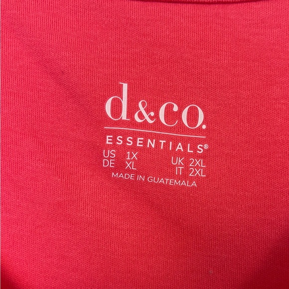 New Bundle of 2 Denim & Co Crew Neck Sleeveless Tank Shirts / 1X - Picture 7 of 11